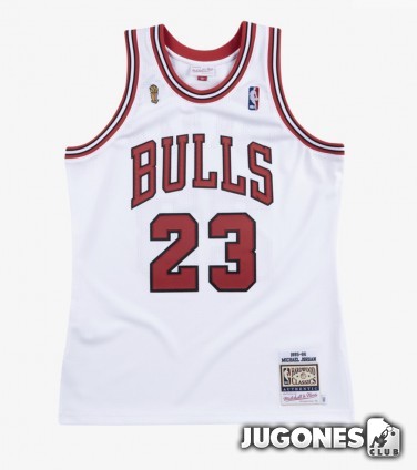 Authentic Jersey Chicago Bulls 1995-96 