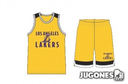 Conjunto Angeles Lakers Mesh