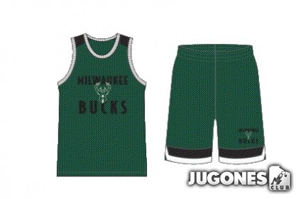 Conjunto Milwaukee Bucks Mesh