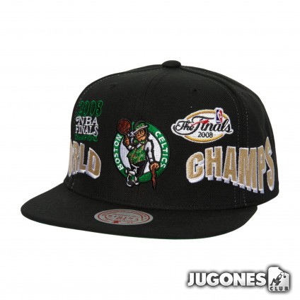 World Champs Snapback Boston Celtics