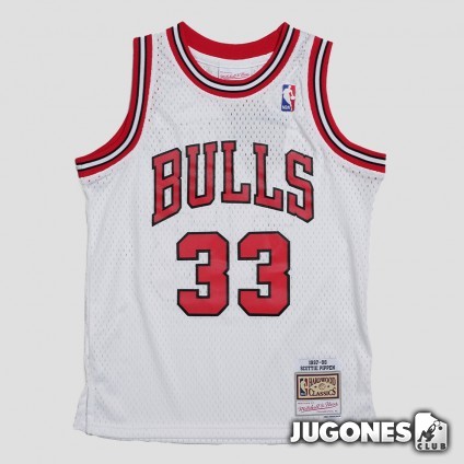 Camiseta Chicago Bulls Scottie Pippen 1997-1998