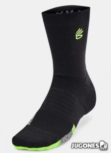 Curry ArmourDry Playmaker Mid-Crew Socks