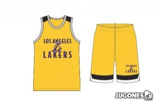 Conjunto Angeles Lakers Mesh