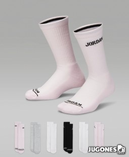 Pack 6 Jordan Socks