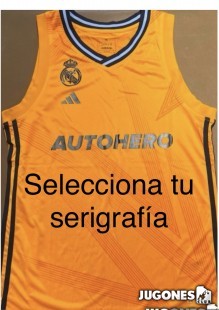 Camiseta Real Madrid 24/25 (serigrafiada)