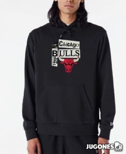 Sudadera Chicago Bulls Newspaper Graphic