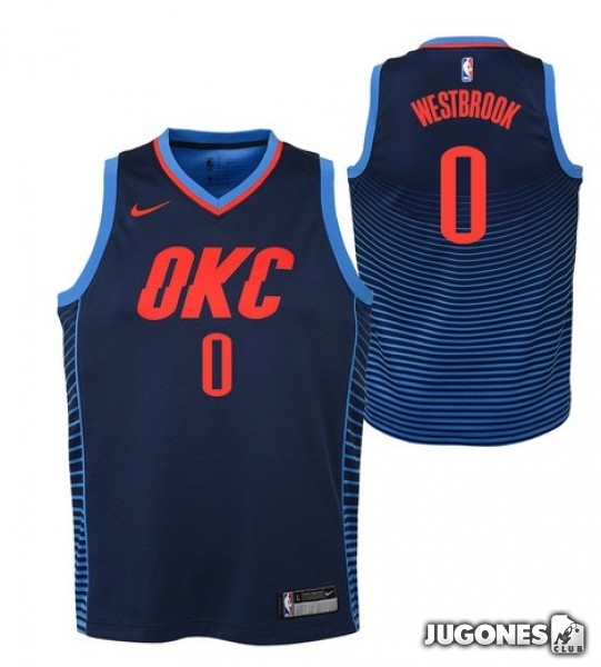 Camiseta Oklahoma City Thunder Rusell Westbrook