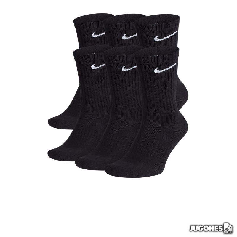 Mujer joven Centro comercial prueba Pack 6 Calcetines Nike