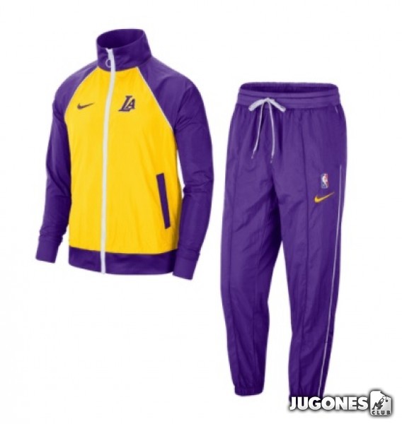 HOF N&N Satin Jacket Los Angeles Lakers Pau Gasol