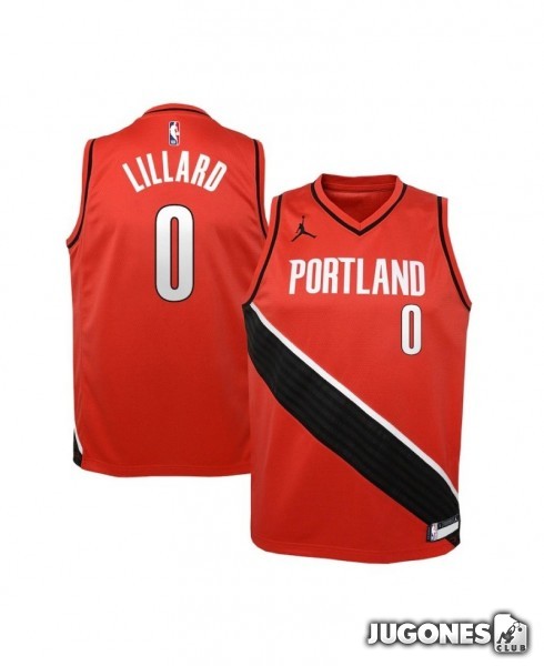 Camiseta NBA Damian Lillard Portland Trailblazers - BasketOutlet