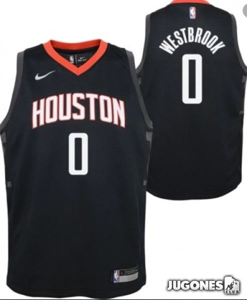 Russell Westbrook Houston Rockets Nike Youth Name & Number Performance T- Shirt - White